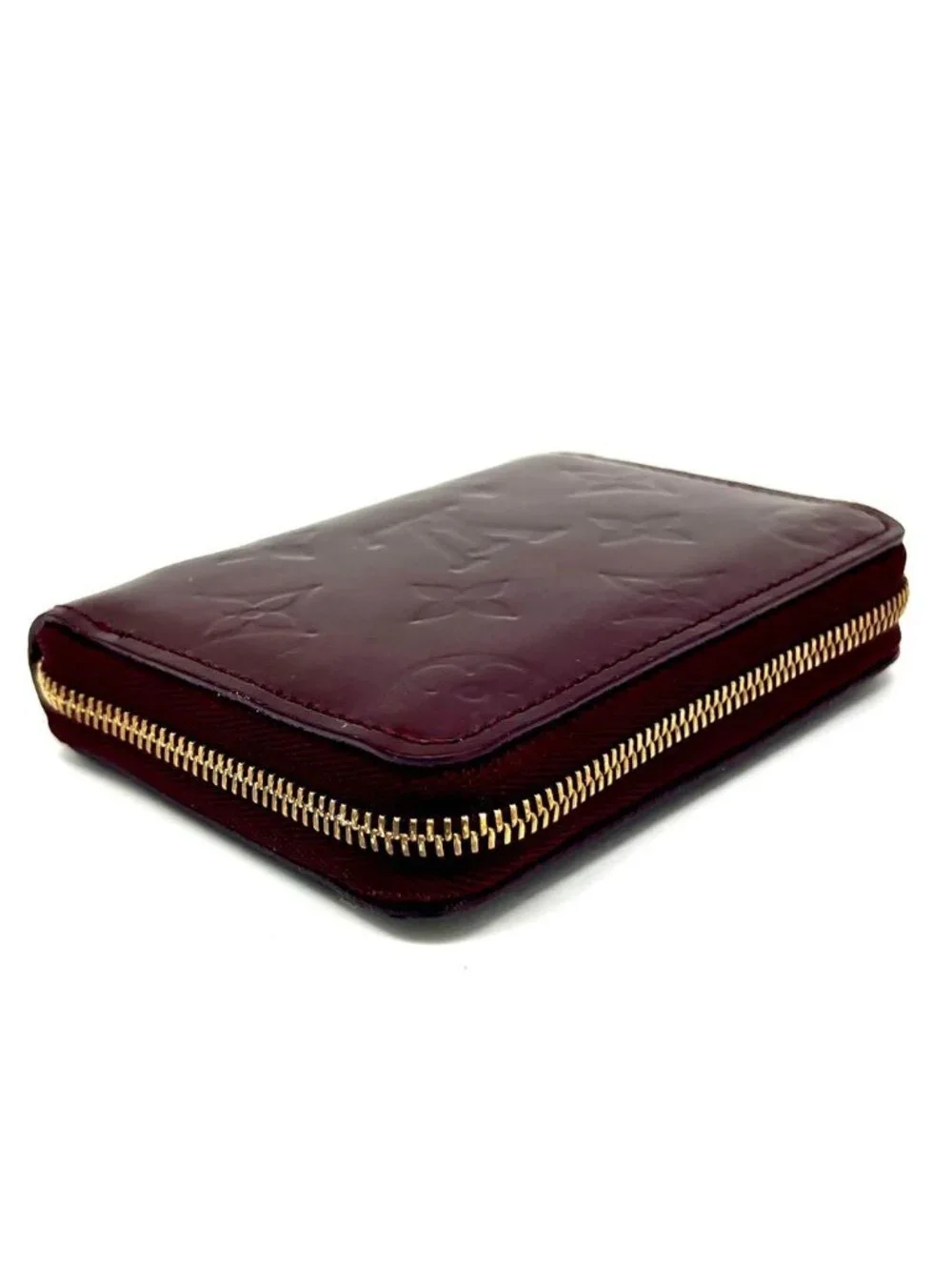 Louis Vuitton Vernis Zippy Coin Purse Rouge Fauvist